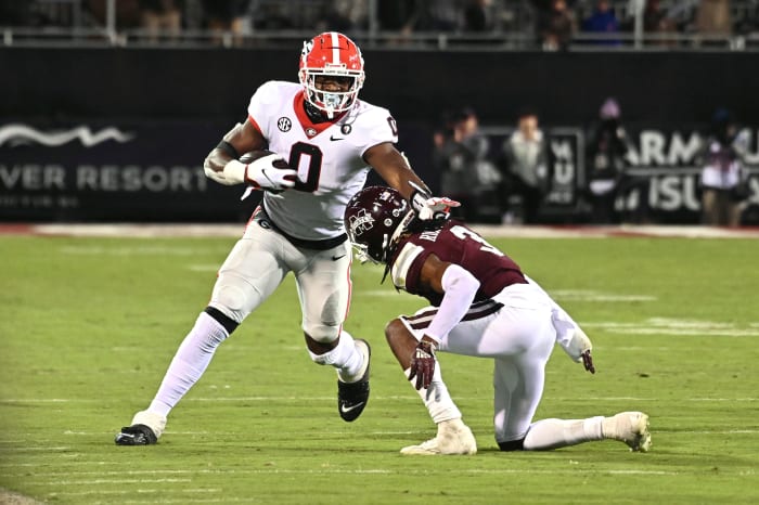 Georgia tight end Darnell Washington